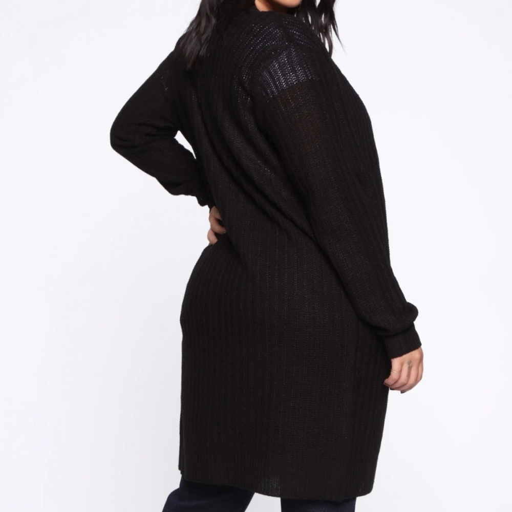 💥2X Ribbed Cardigan - Picture 3 of 5